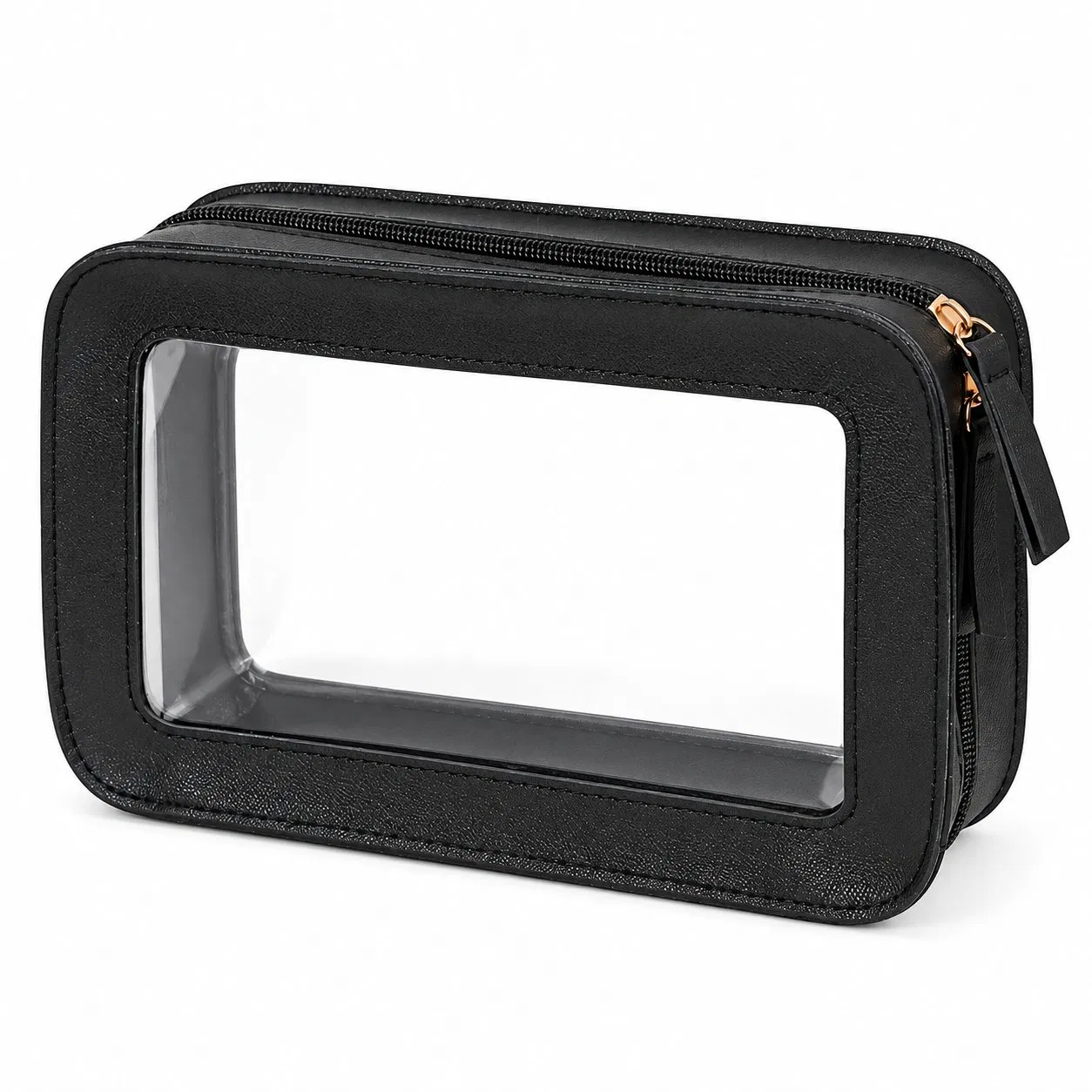 Custom Logo Clear PVC Travel Toiletry Cosmetic Storage Bag