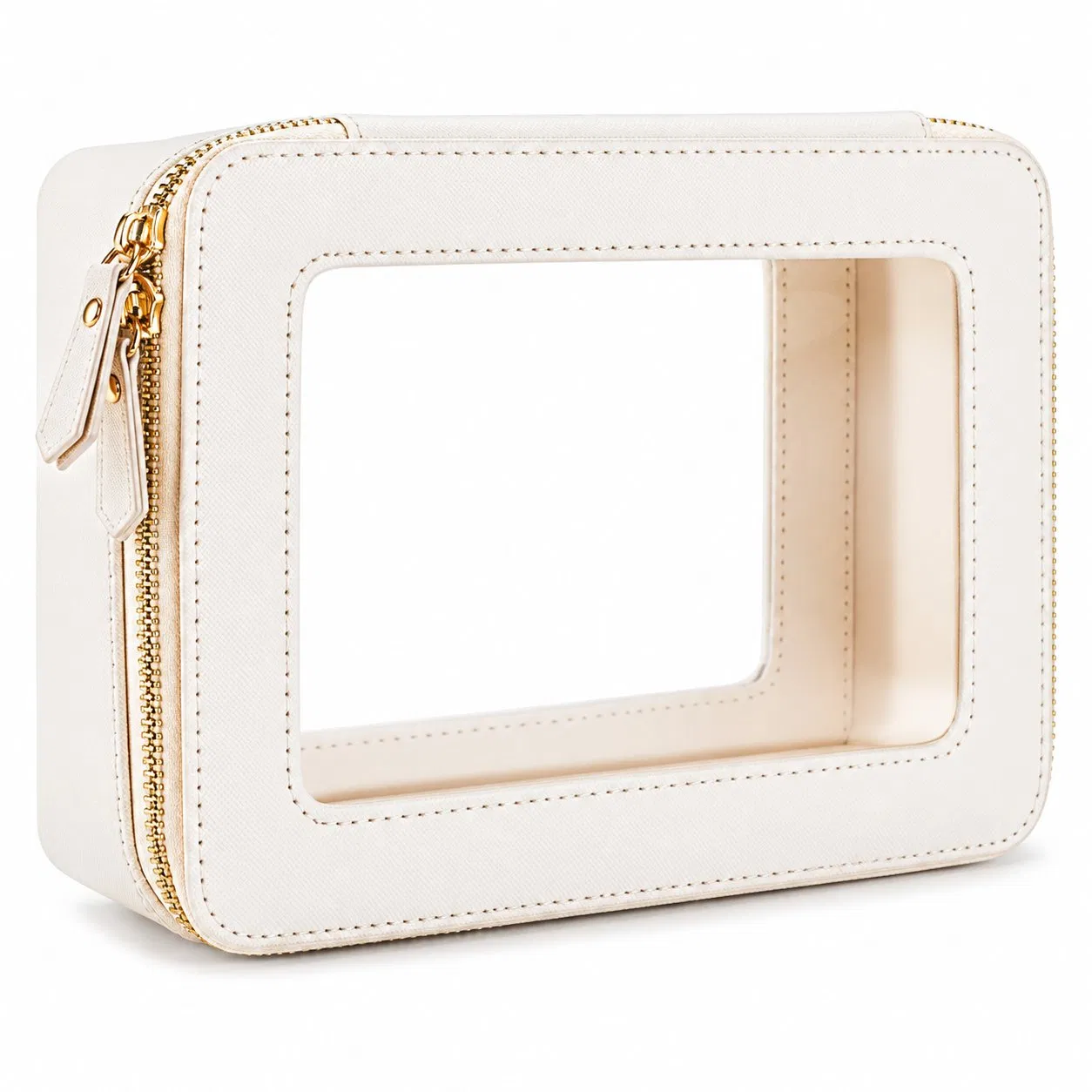 Custom Logo Clear PVC Travel Toiletry Cosmetic Storage Bag