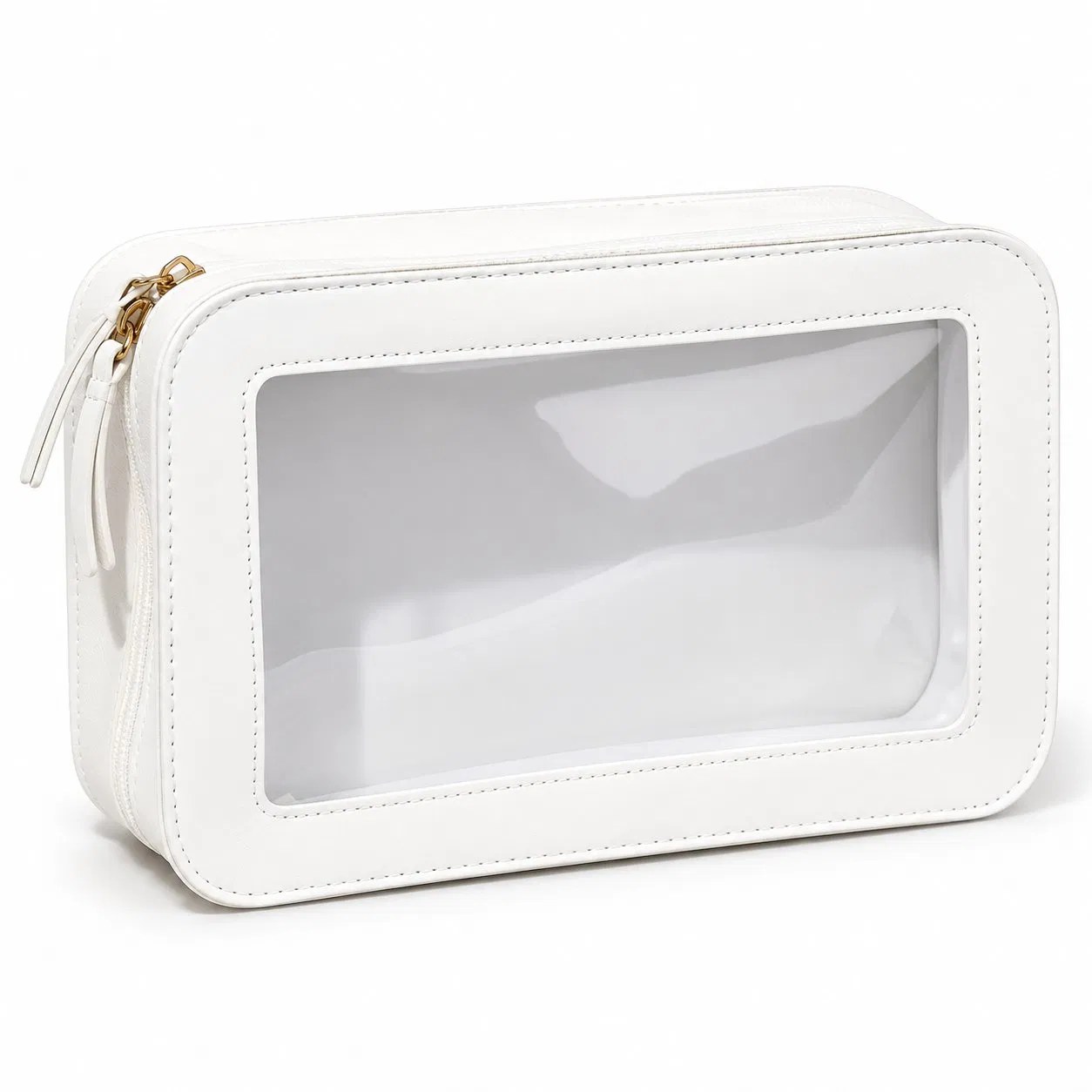 Custom Logo Clear PVC Travel Toiletry Cosmetic Storage Bag