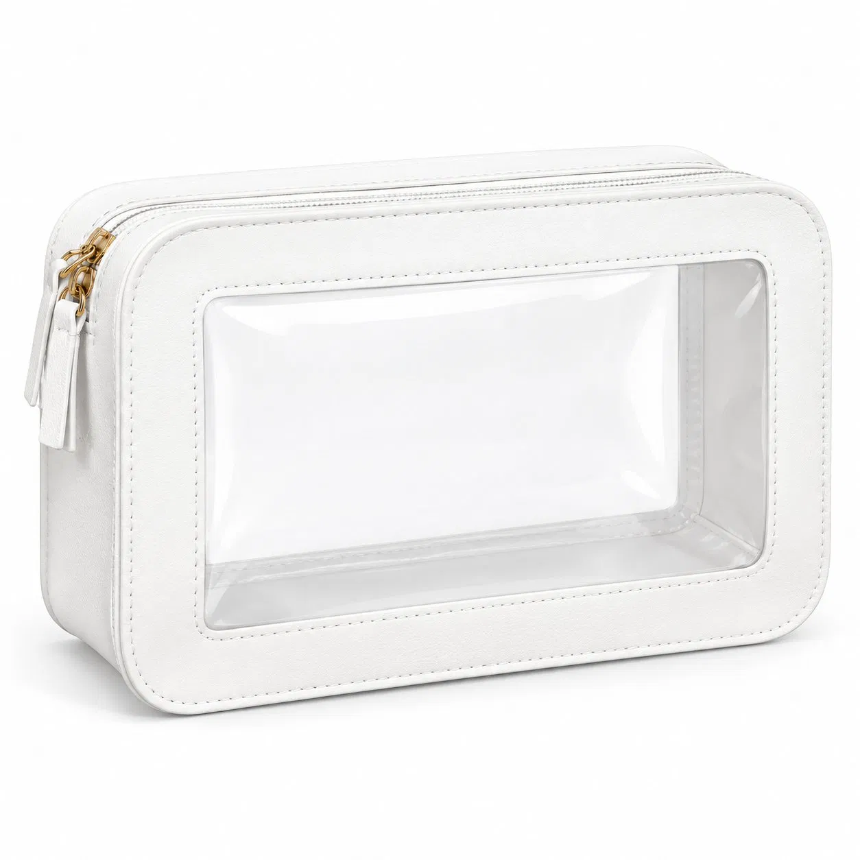 Custom Logo Clear PVC Travel Toiletry Cosmetic Storage Bag