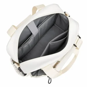 Custom Logo Quilted Shoulder Crossbody Tennis Racket Tote Bag