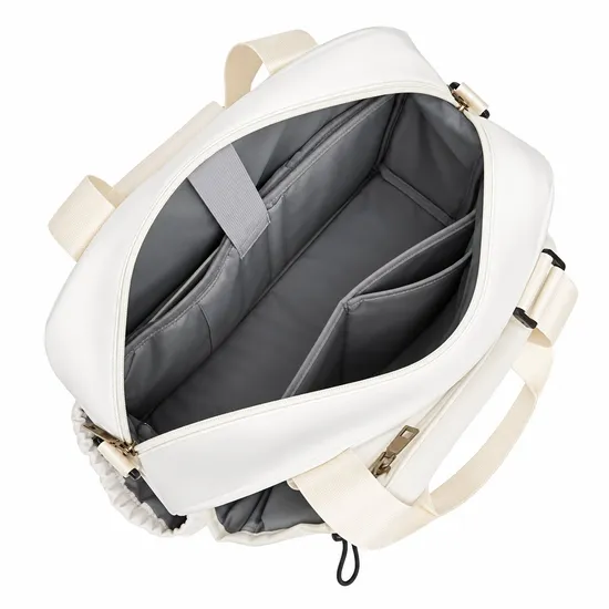 Custom Logo Quilted Shoulder Crossbody Tennis Racket Tote Bag