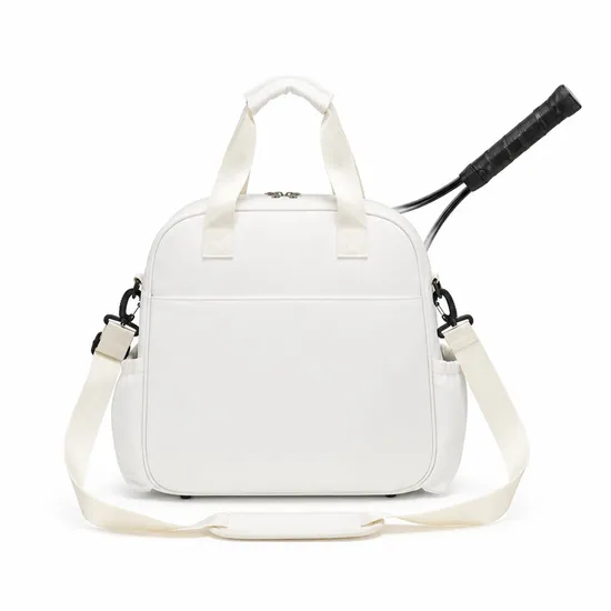 Custom Logo Quilted Shoulder Crossbody Tennis Racket Tote Bag