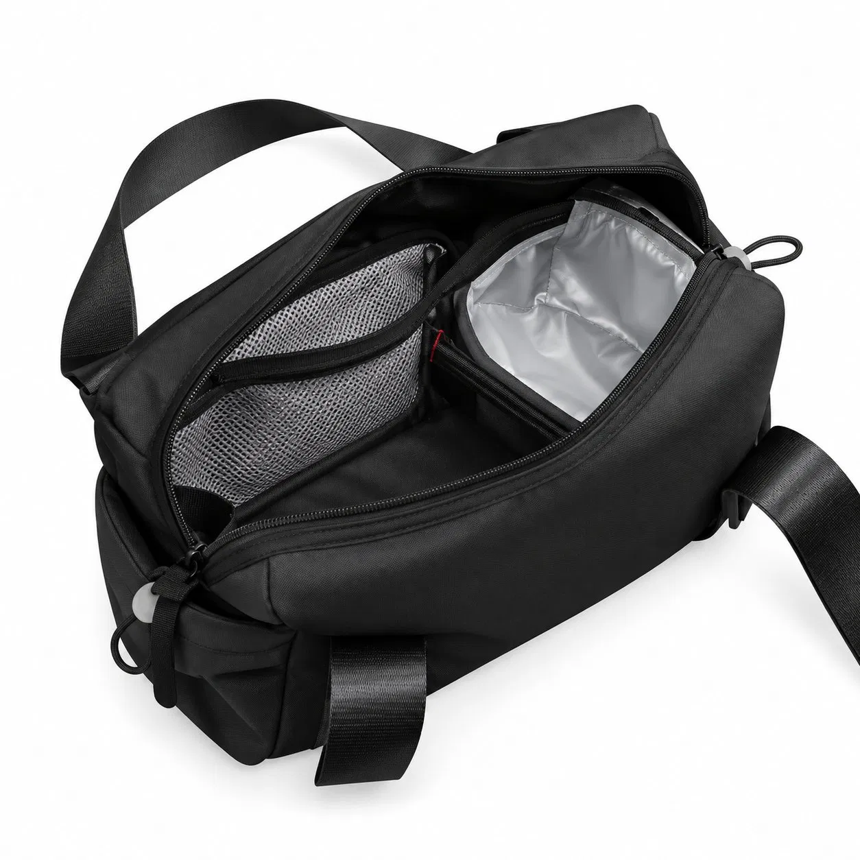 Custom Matte PU Mini Gym Tote for Women with Adjustable Shoulder Strap and Handle Snap
