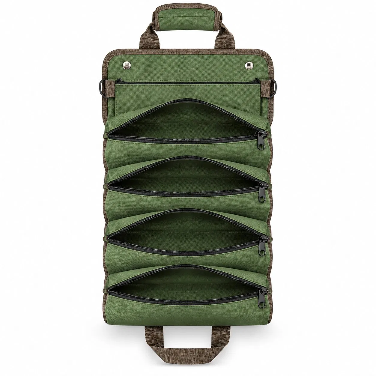 Custom Logo Polyester Roll up Electrician Plumber Tool Organizer Bag