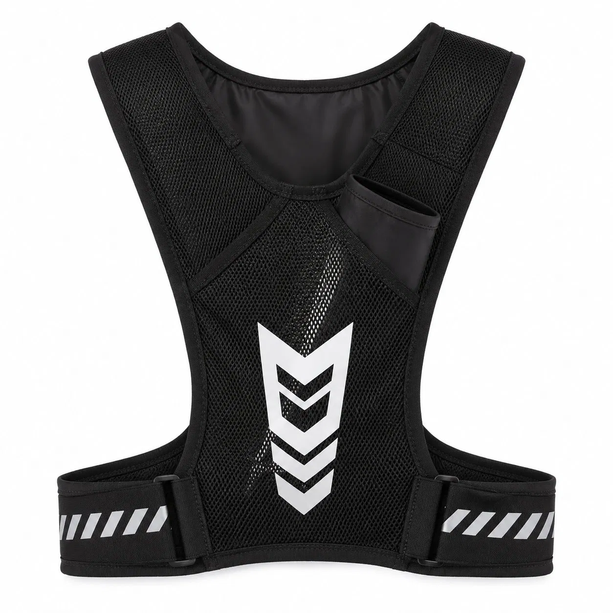 Custom Logo Mesh Running Vest Chest Pack Phone Holder Bag