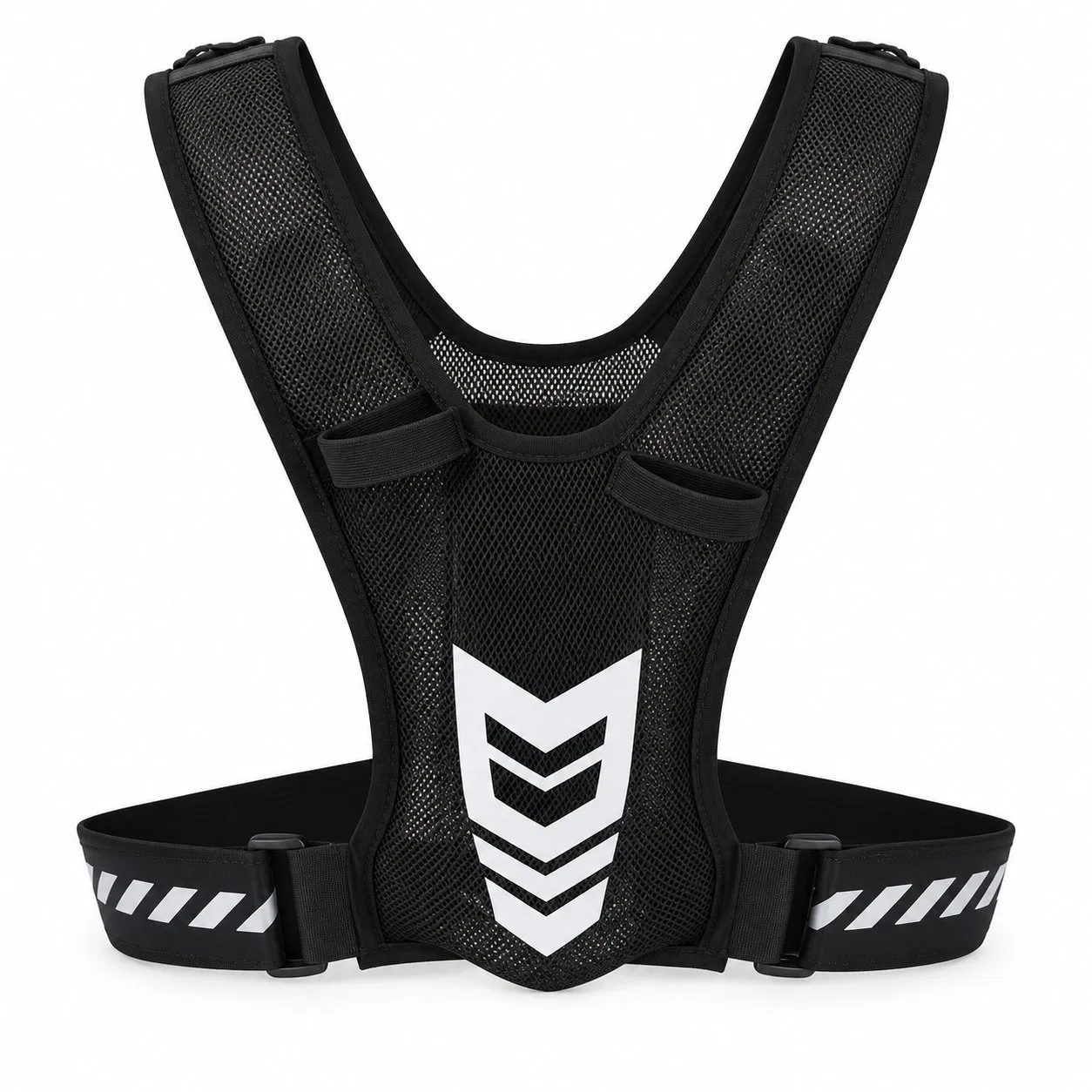 Custom Logo Mesh Running Vest Chest Pack Phone Holder Bag