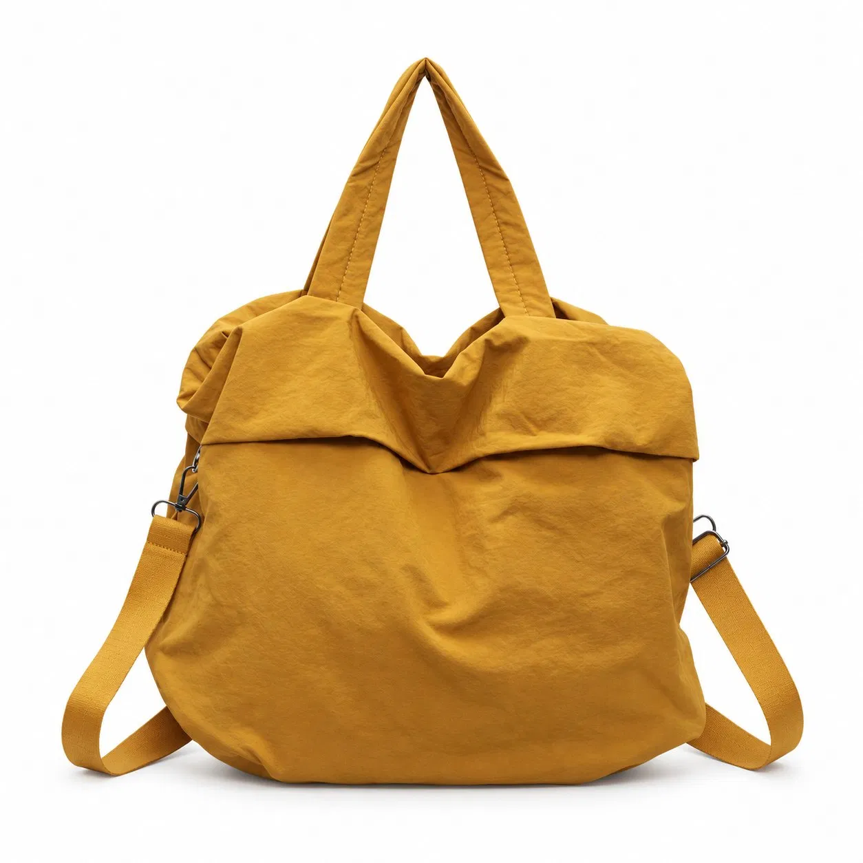 Custom Logo Nylon Commuting Shoulder Crossbody Tote Bag