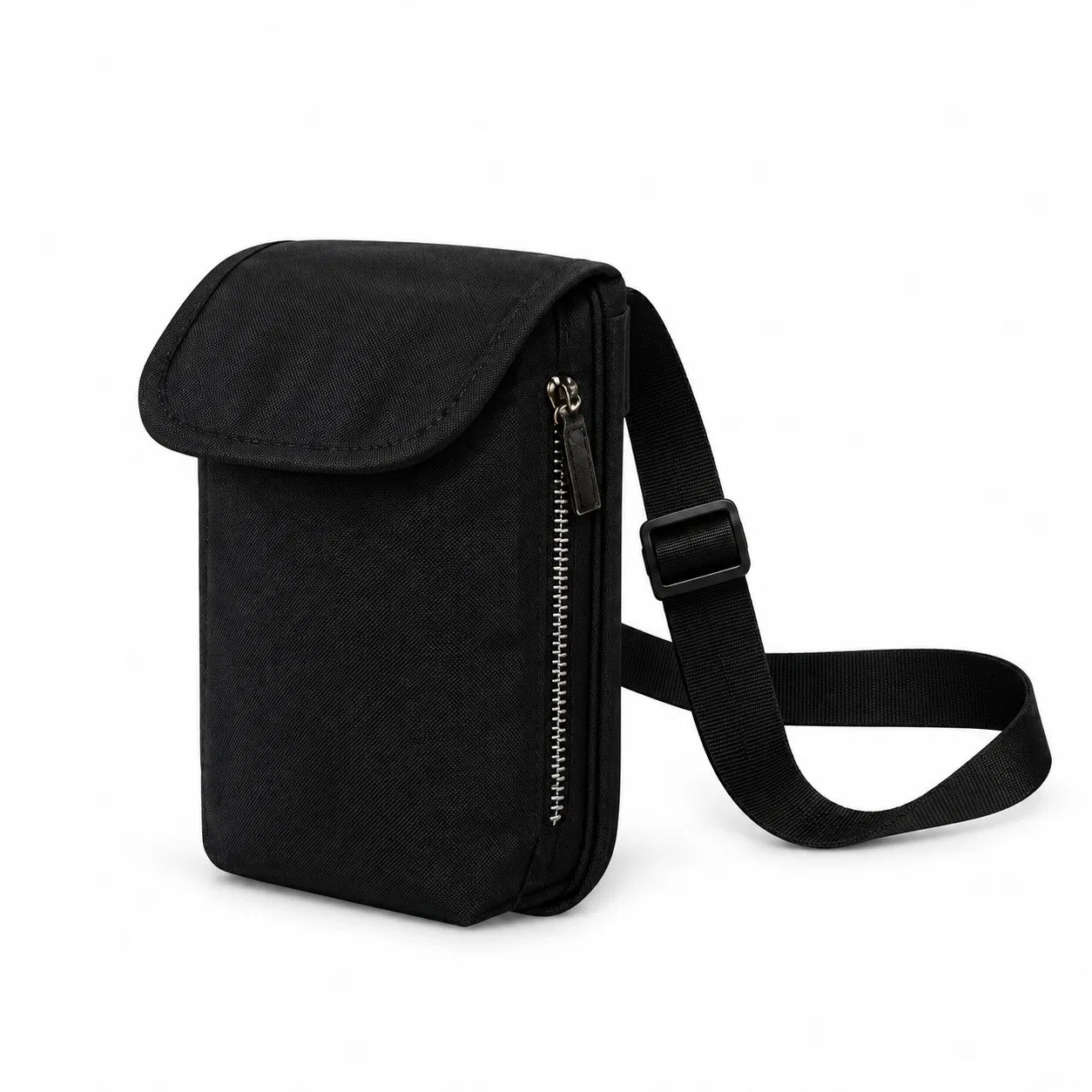 Custom Logo Water Bottle Holder Shoulder Sling Bag with Front Pocket