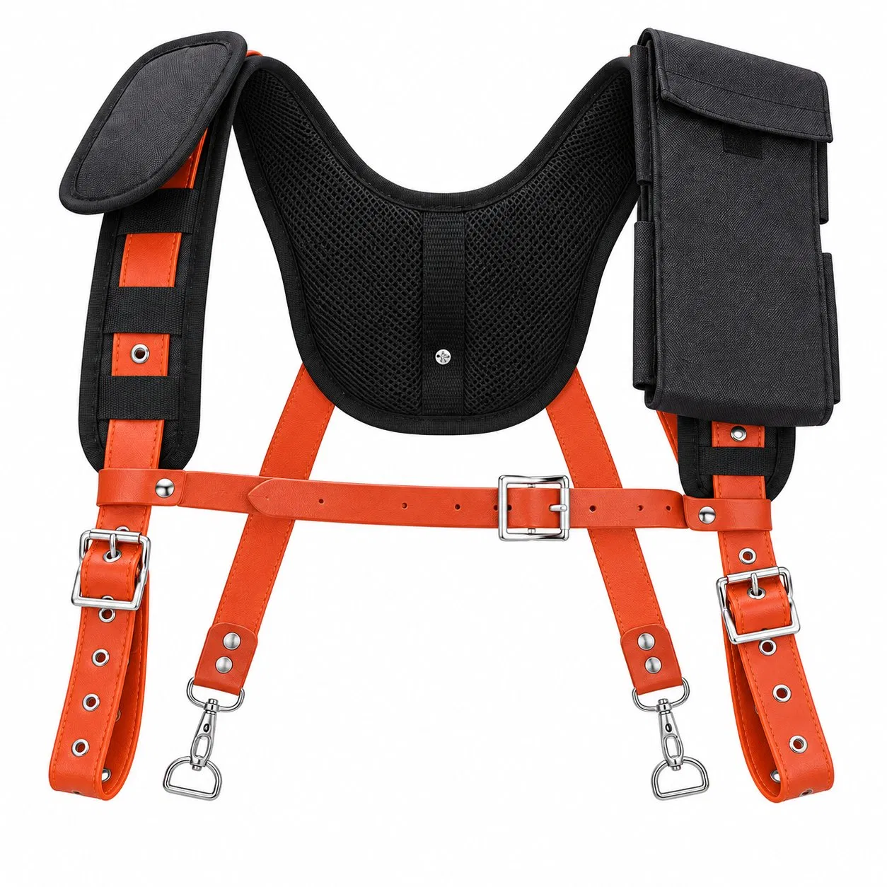 Custom Logo Adjustable Multi Pocket Tool Belt Waist Pouch