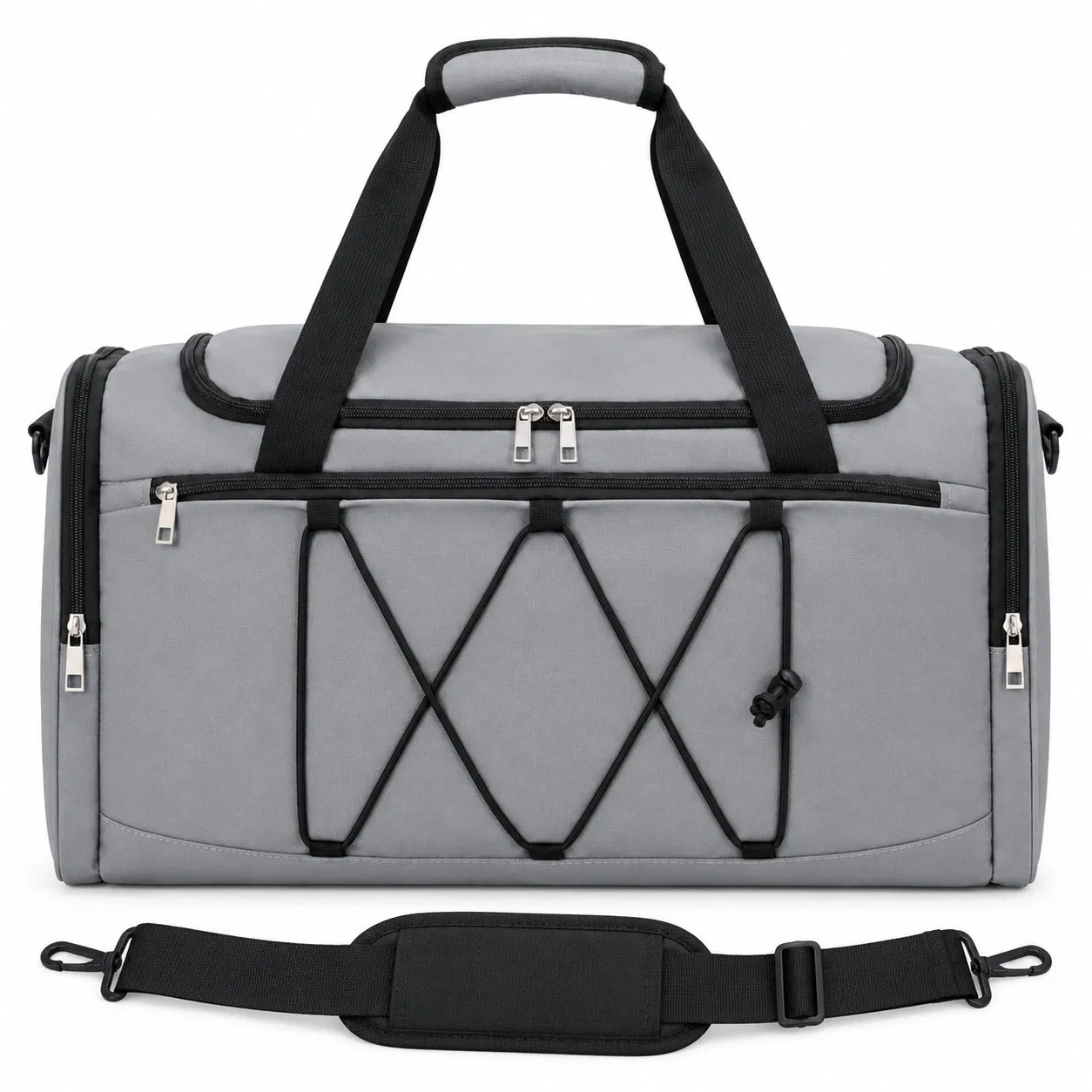Custom Logo Sneaker Storage Sports Gym Travel Duffel Bag