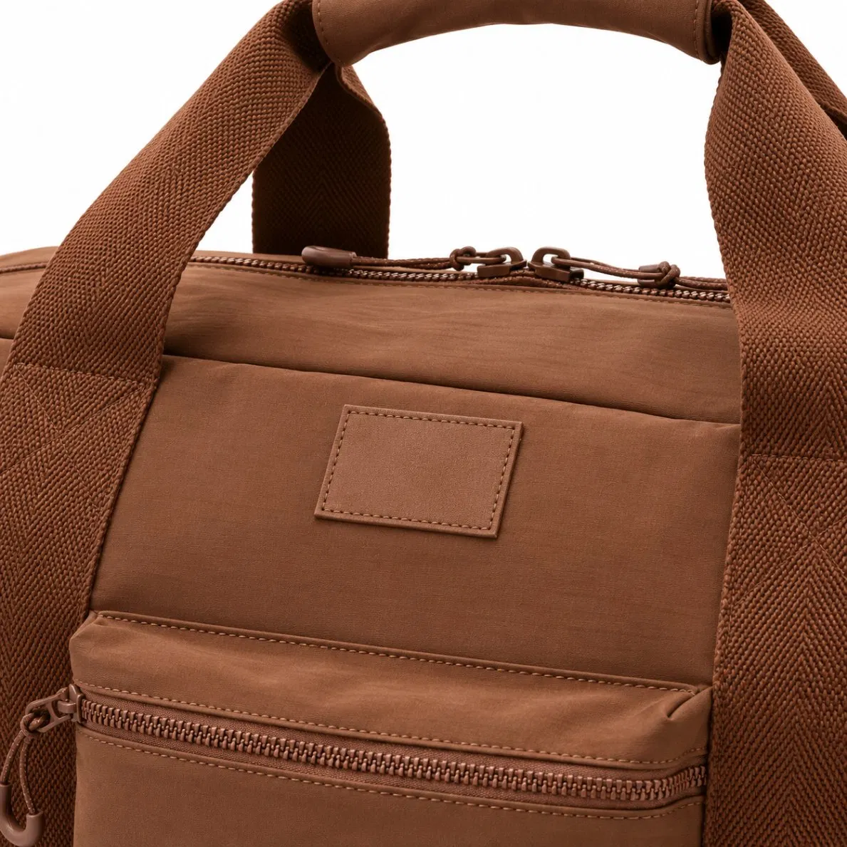 Custom Polyester Nylon Weekender Duffel Backpack with Adjustable Straps and Interior Pocket