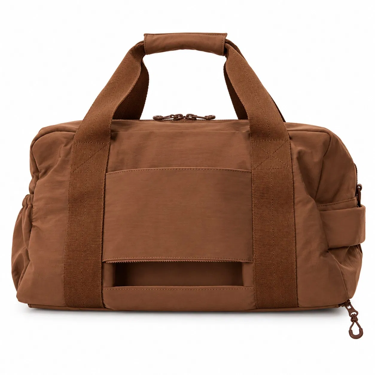 Custom Polyester Nylon Weekender Duffel Backpack with Adjustable Straps and Interior Pocket