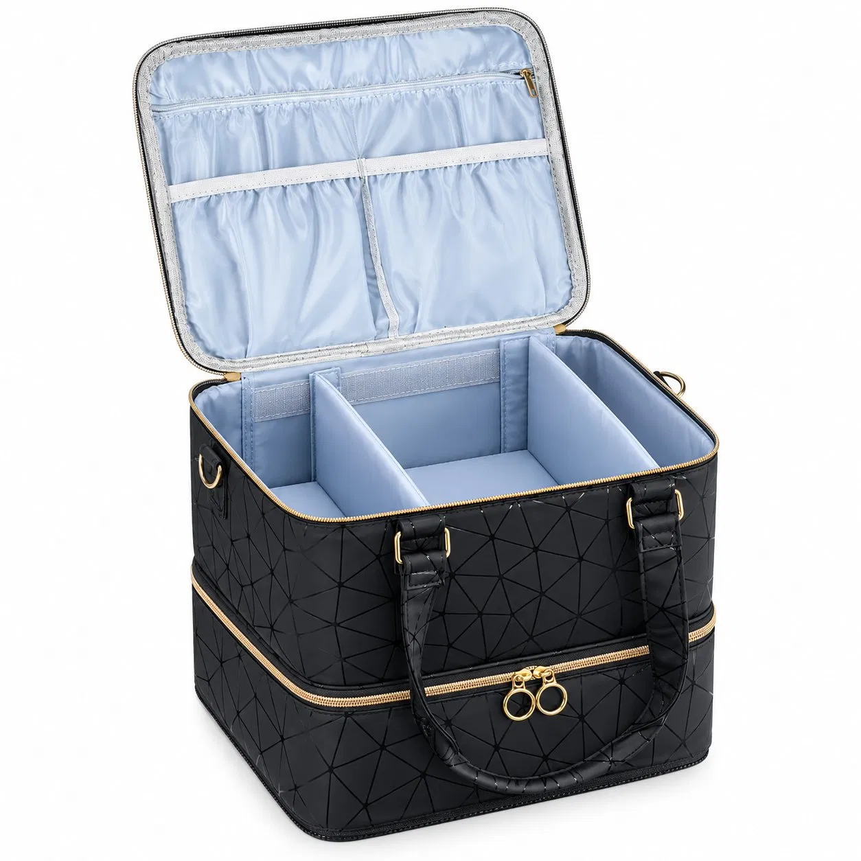 Custom Logo Nail Polish Cosmetic Makeup Storage Carry Bag