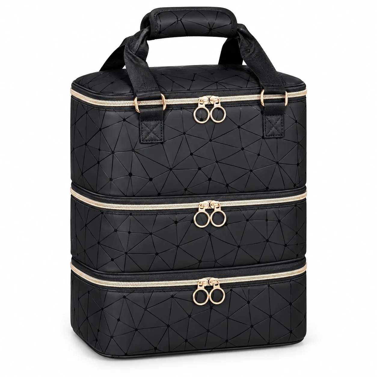 Custom Logo Nail Polish Cosmetic Makeup Storage Carry Bag