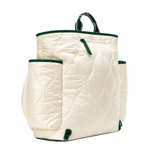 Custom Logo Quilted Puffer Racket Pickleball Paddle Carry Tote Bag