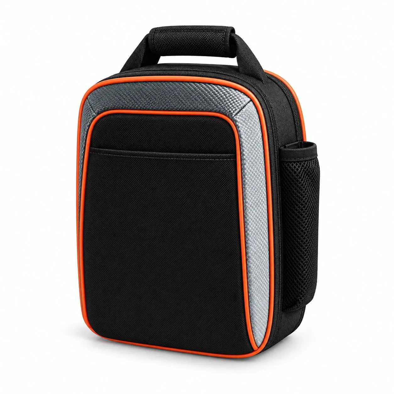 Custom Pilot Flight Gear Organizer Bag with Three Main Pockets and Zipper Closure