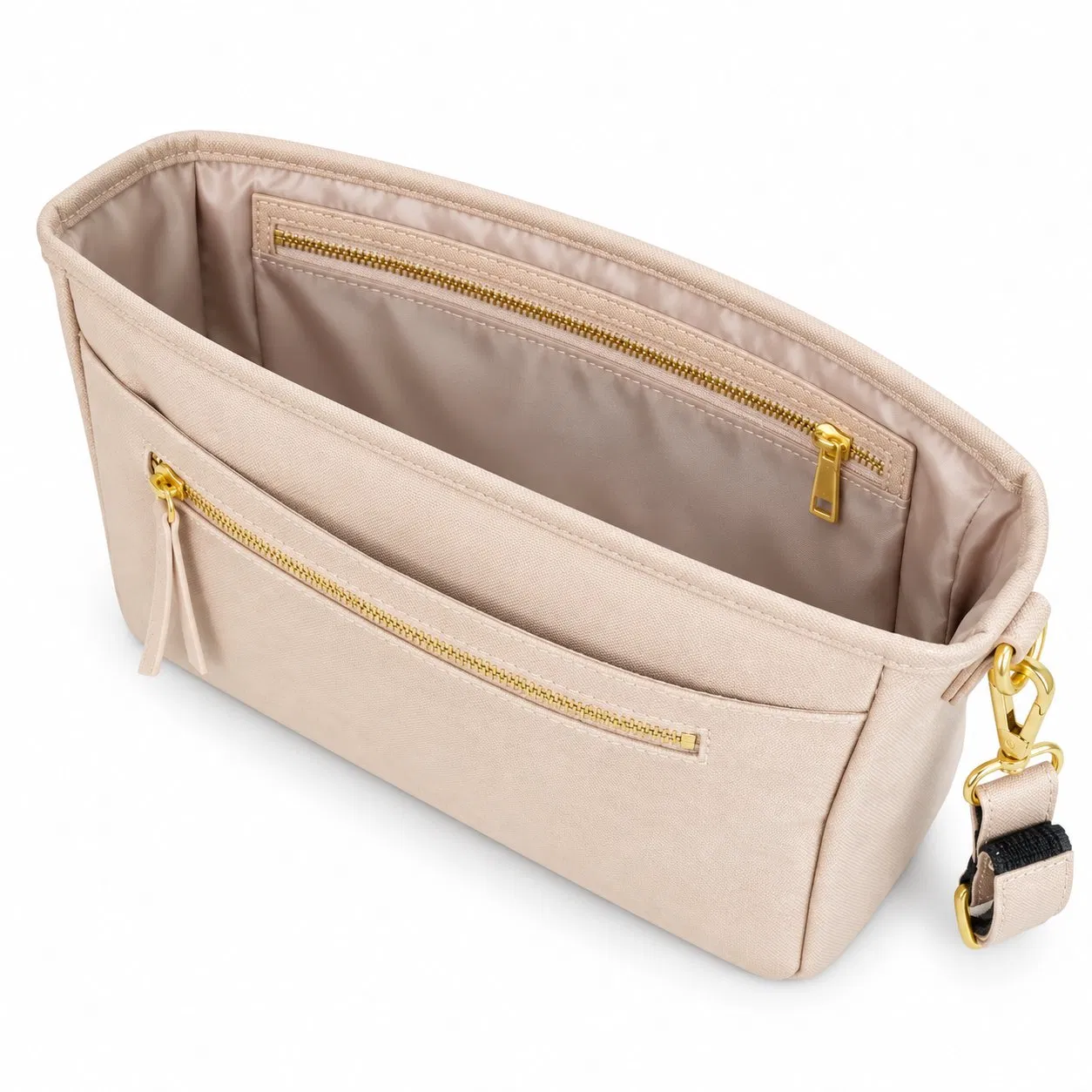 Custom Baby Stroller Organizer Caddy with Drink Holders and Adjustable Attachment Straps