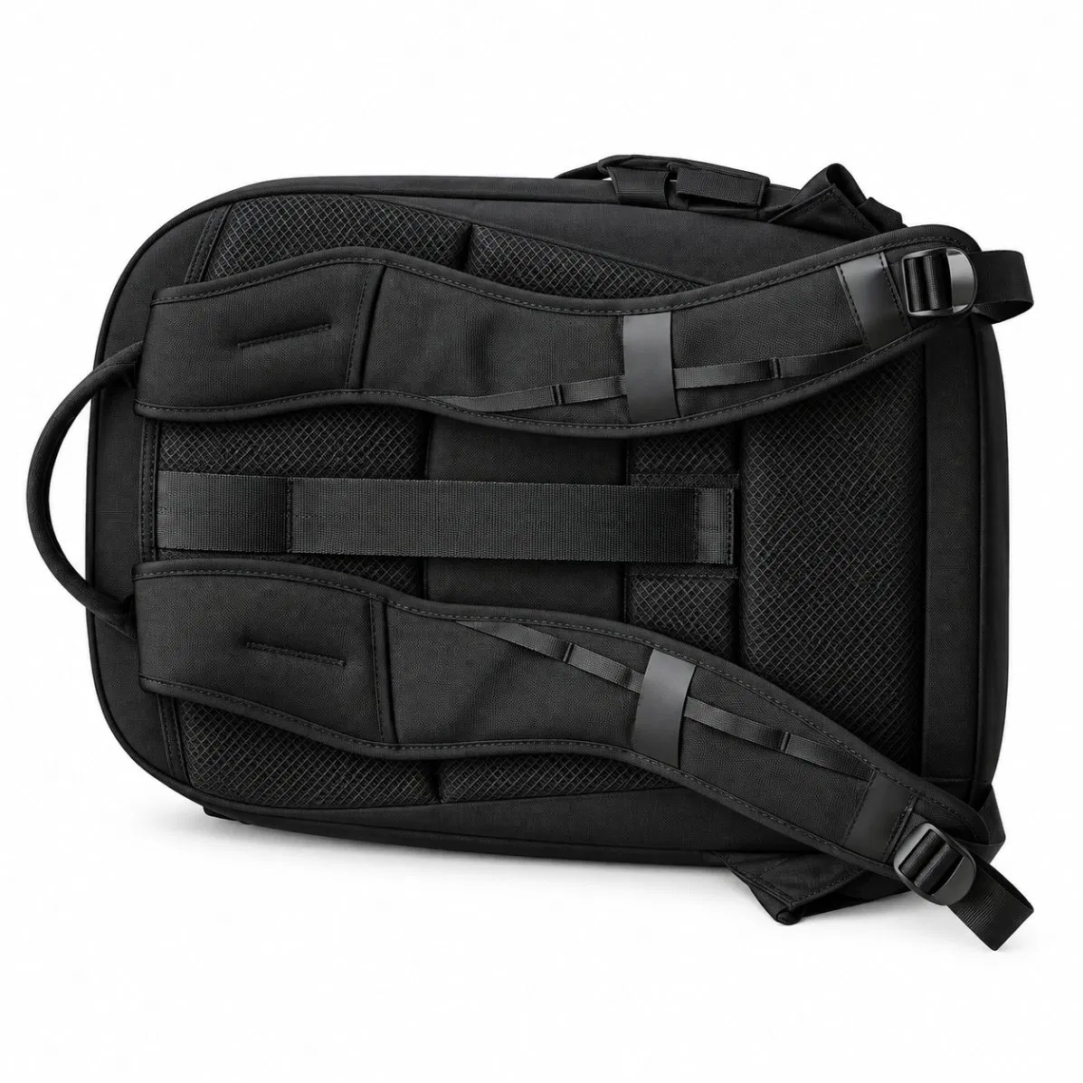 Custom Polyester Laptop Travel Backpack with Zipper Closure and Interior Storage Pocket