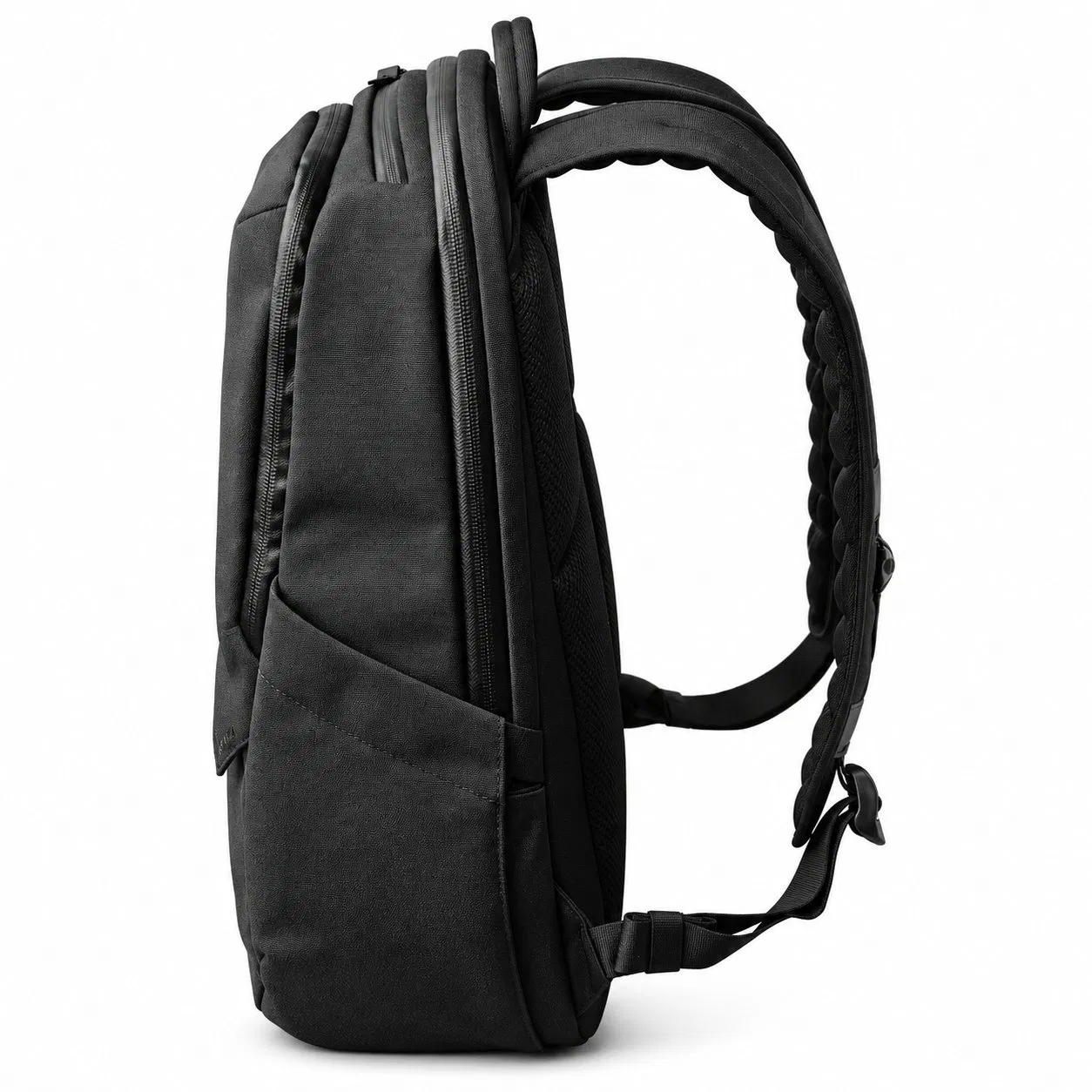 Custom Nylon Laptop Travel Backpack with Polyester Lining and Interior Storage Pocket