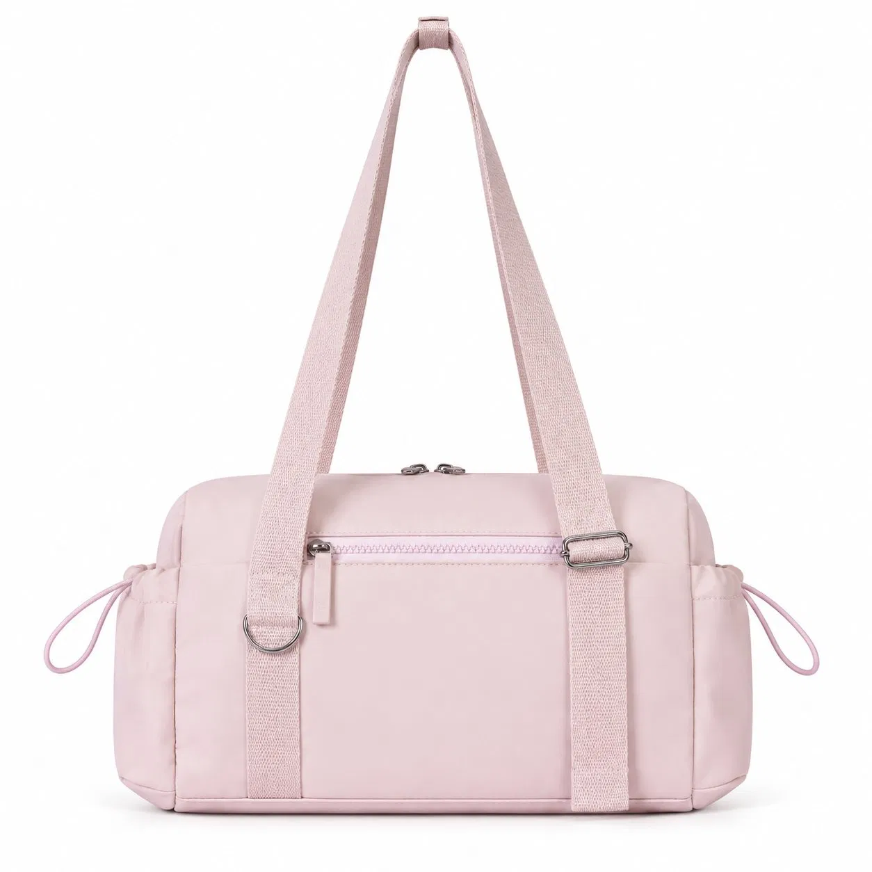 Pink Mini Yoga Gym Tote Bag with Adjustable Shoulder Strap