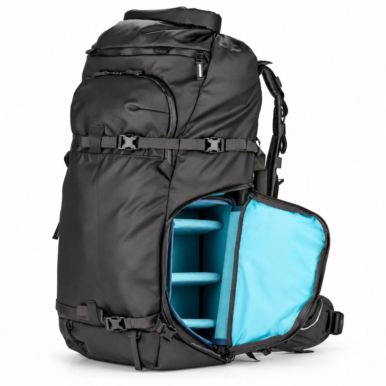 Custom 30L Polyester Camera Backpack with Zipper Closure for Outdoor Photography