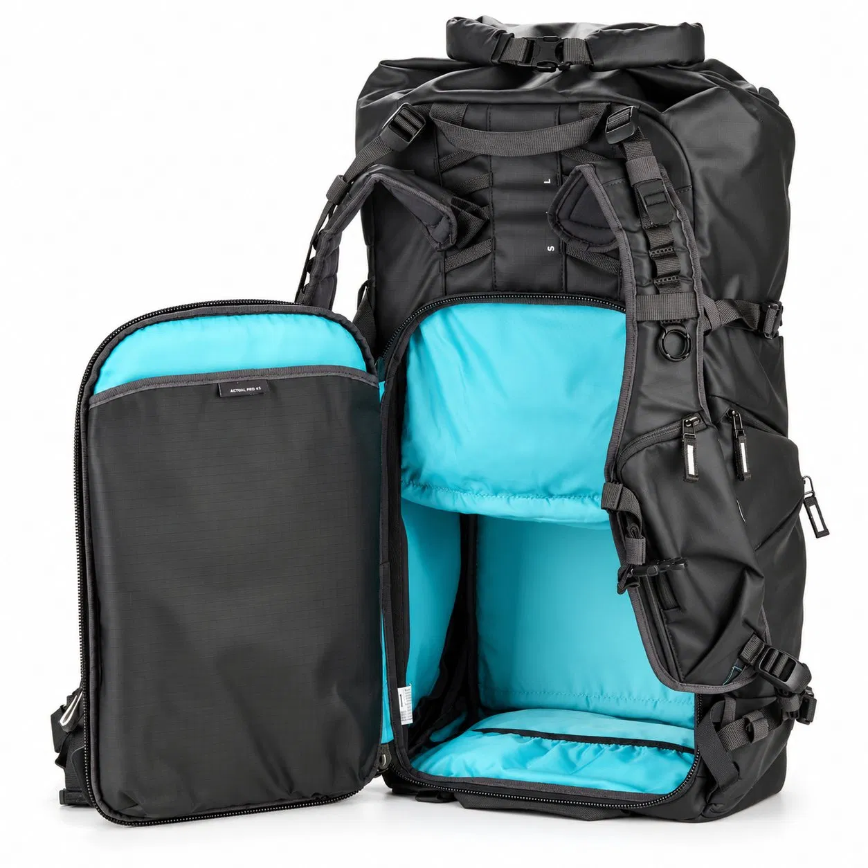 Custom 30L Polyester Camera Backpack with Zipper Closure for Outdoor Photography