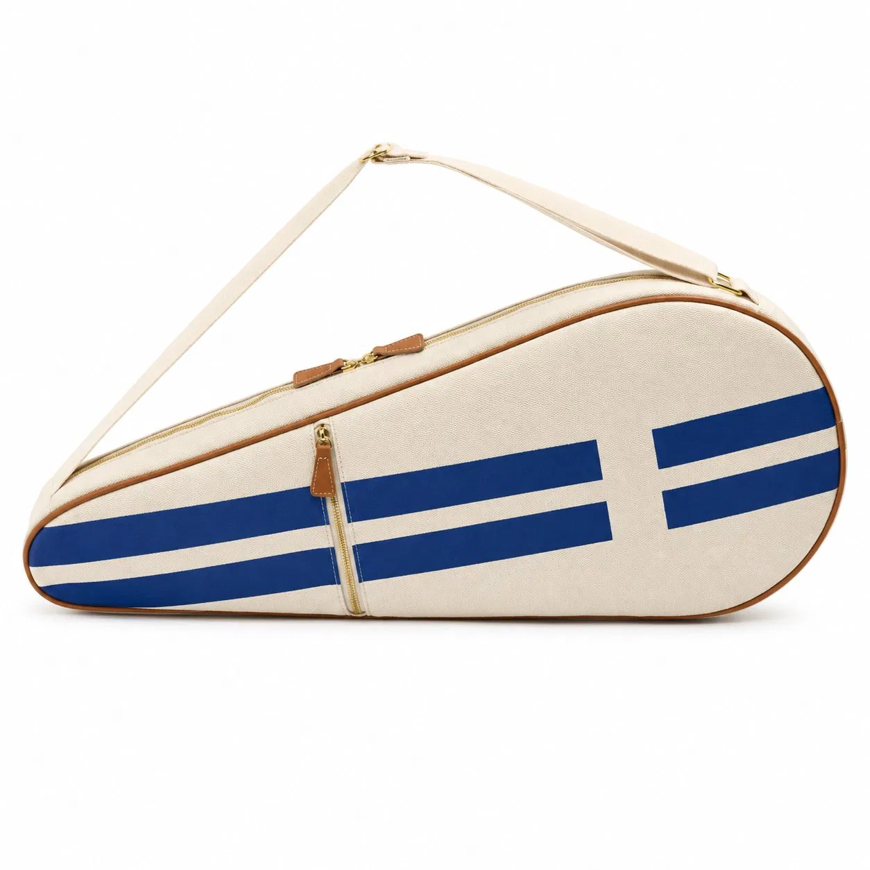 Custom Polyester Tennis Racket Bag with Shoulder Strap and Padded Sport Storage