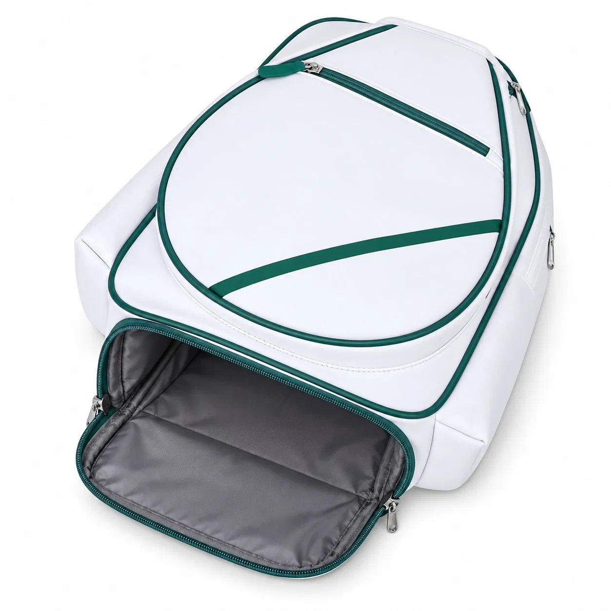 Custom Polyester Tennis Pickleball Backpack with Padded Racket Storage and Custom Logo