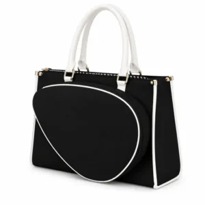 Custom Tennis Pickleball Racket Bag with Single Shoulder Carrying and Zipper Closure