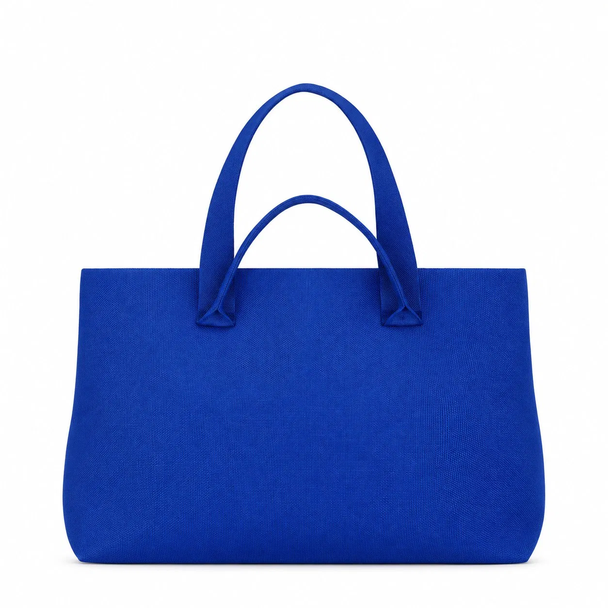 Custom Large Capacity Polyester Tote Bag with Long Handles and Personalized Logo