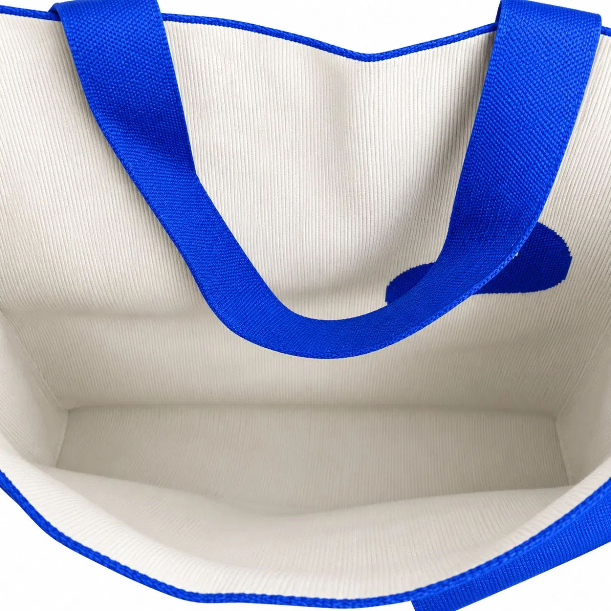 Custom Large Capacity Polyester Tote Bag with Long Handles and Personalized Logo