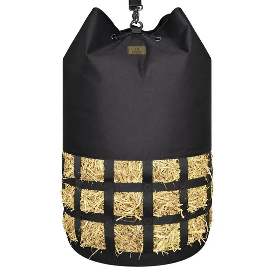 Custom Polyester Hanging Hay Feed Bag with Drawstring Closure