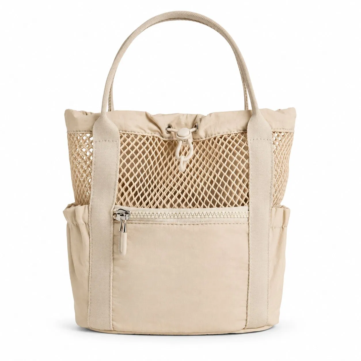 Women's Mini Nylon Tote and Crossbody Bag with Detachable Adjustable Strap