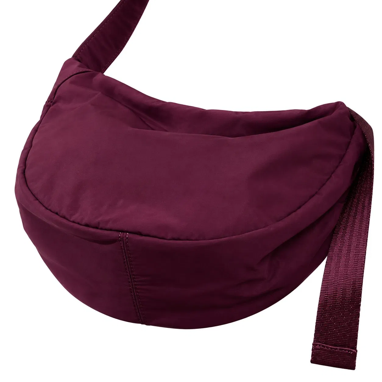 Women's Quilted Crossbody Shoulder Bag with Adjustable Strap and Keychain Holder
