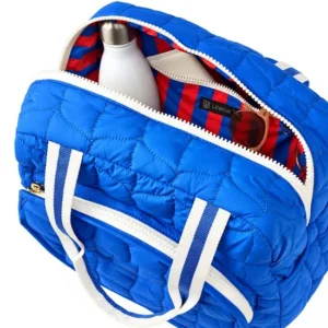 Custom Quilted Pickleball Racket Tote Bag with Removable Shoulder Strap