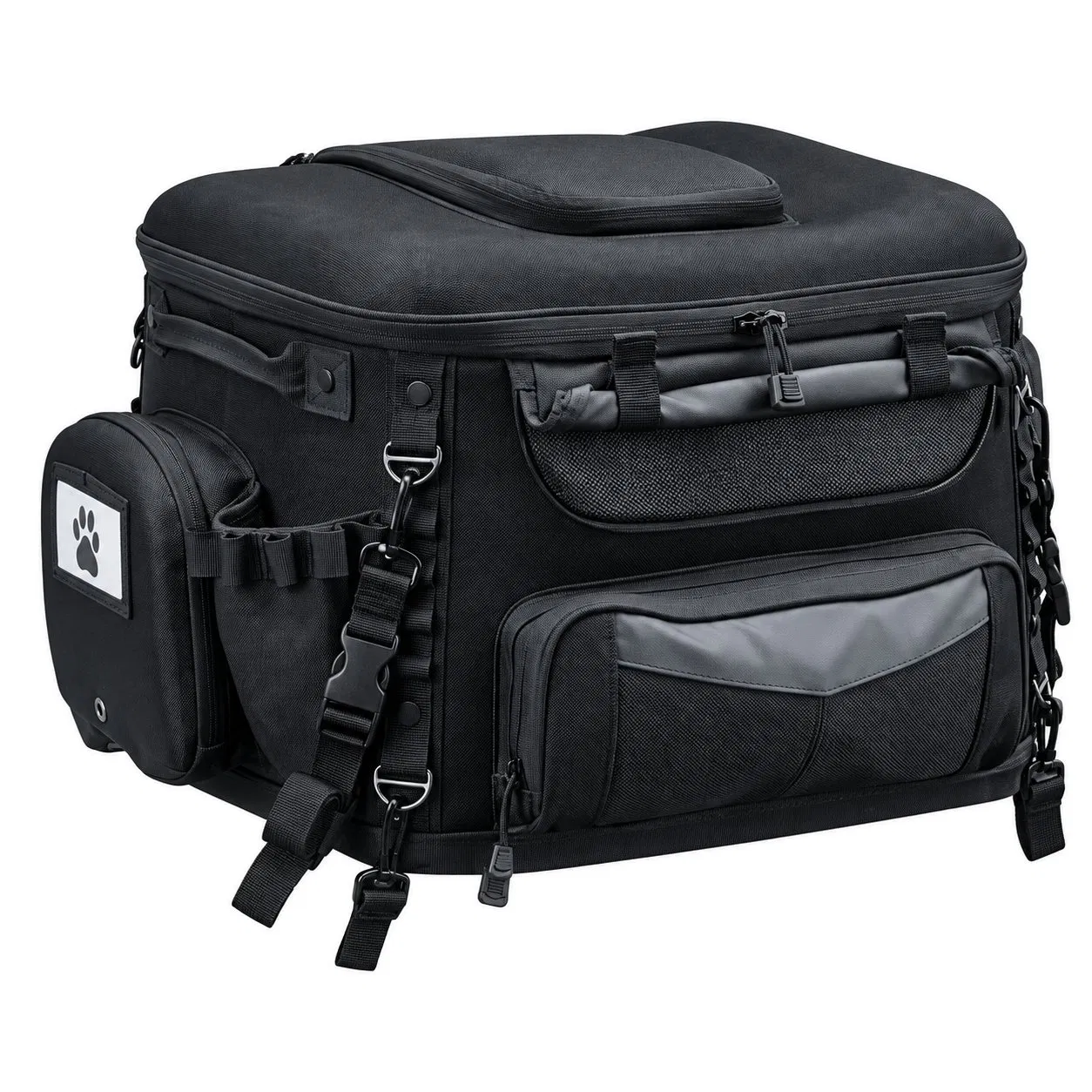 Custom Oxford Pet Carrier Bag with Breathable Mesh Lining for Travel