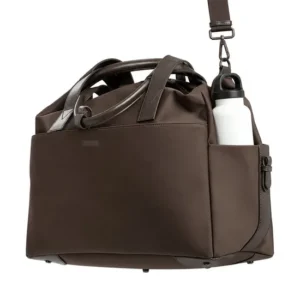 Custom Nylon Travel Duffel Bag with Shoe Pockets and Laptop Compartment