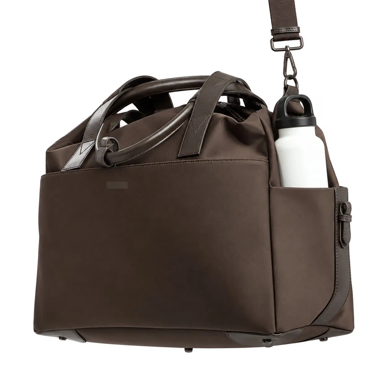 Custom Nylon Travel Duffel Bag with Shoe Pockets and Laptop Compartment