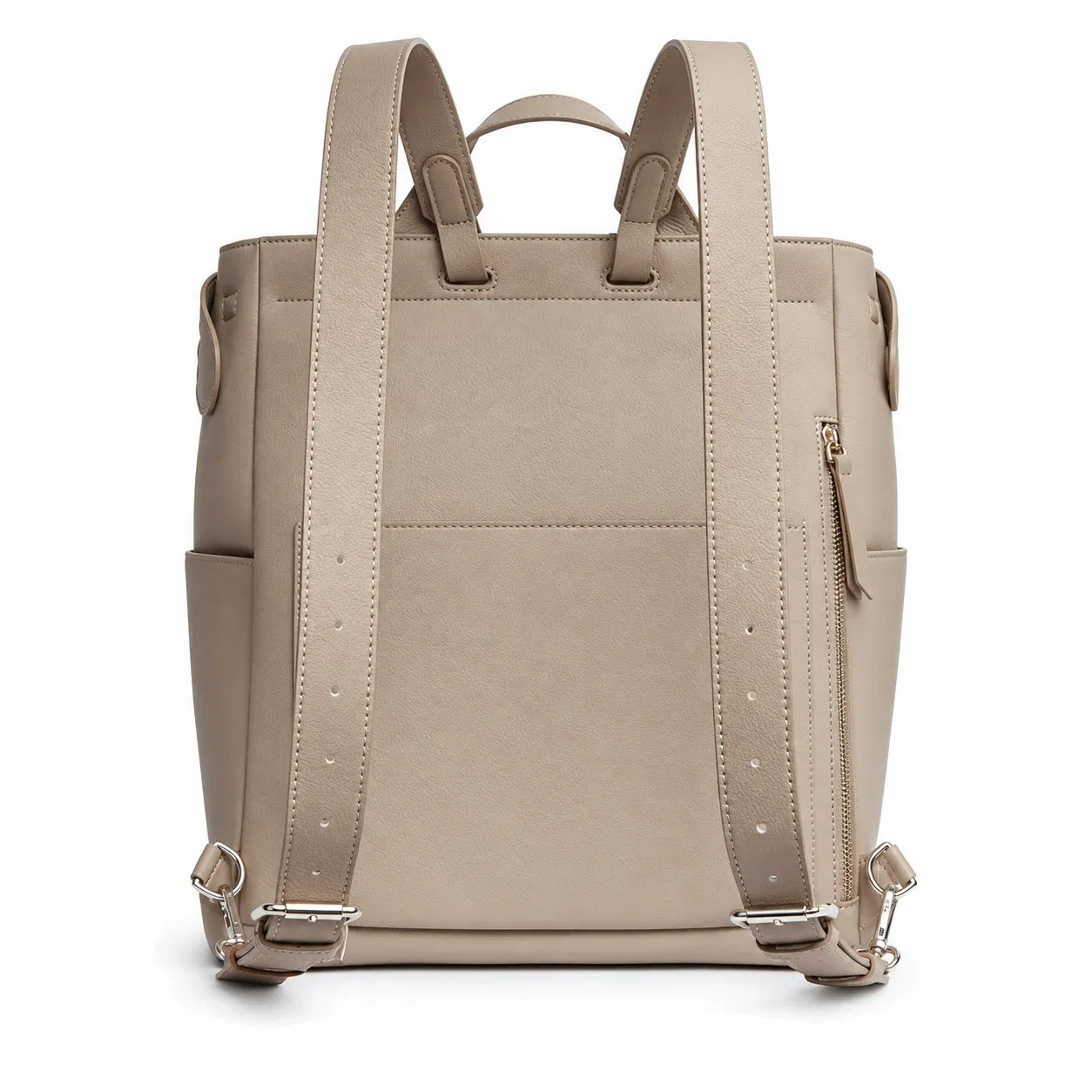 Custom Diaper Backpack with Insulated Bottle Pocket and Laptop Sleeve