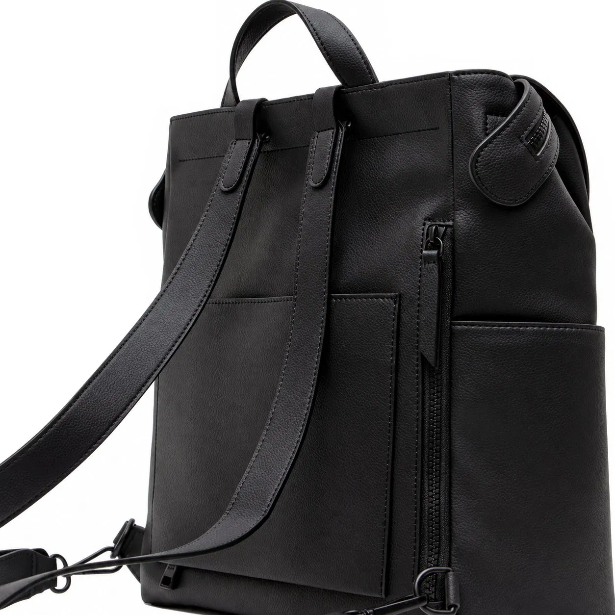 Custom Diaper Backpack with Insulated Bottle Pocket and Laptop Sleeve