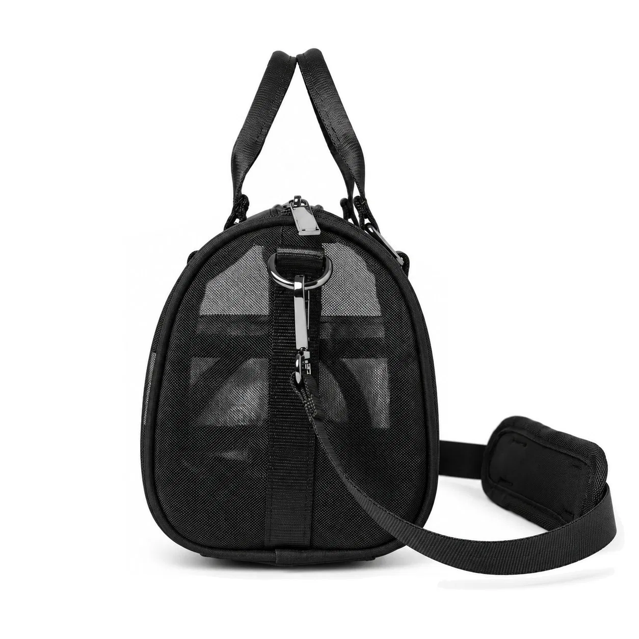 Custom Mini Nylon Crossbody Shoulder Bag with Zipper Closure