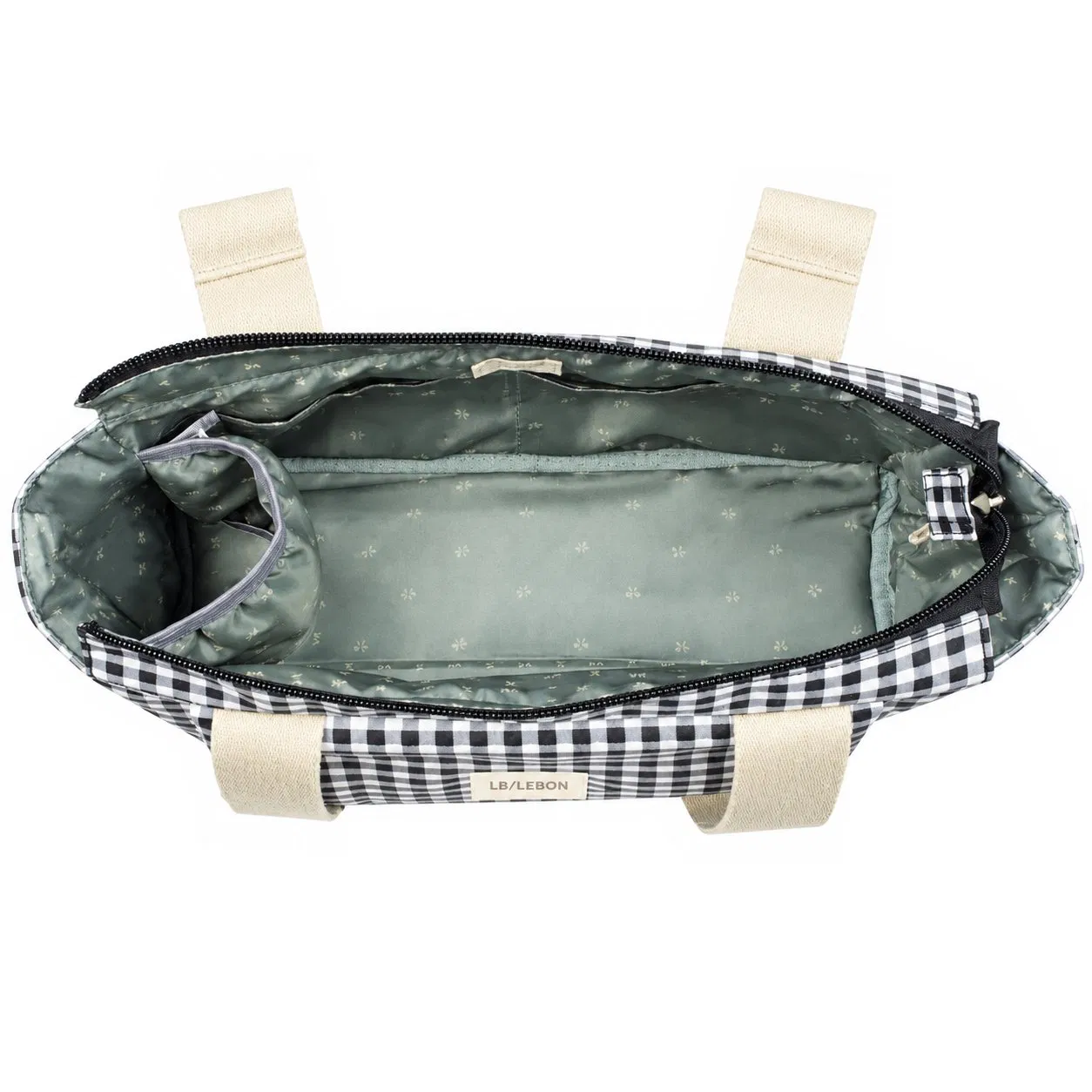 Custom Polyester Stroller Organizer Diaper Bag with Adjustable Handles
