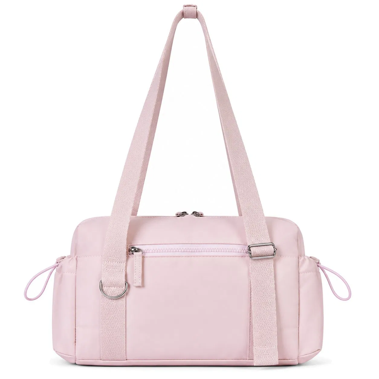 Custom Mini Polyester Gym Bag with Wet Pocket and Removable Coin Wallet