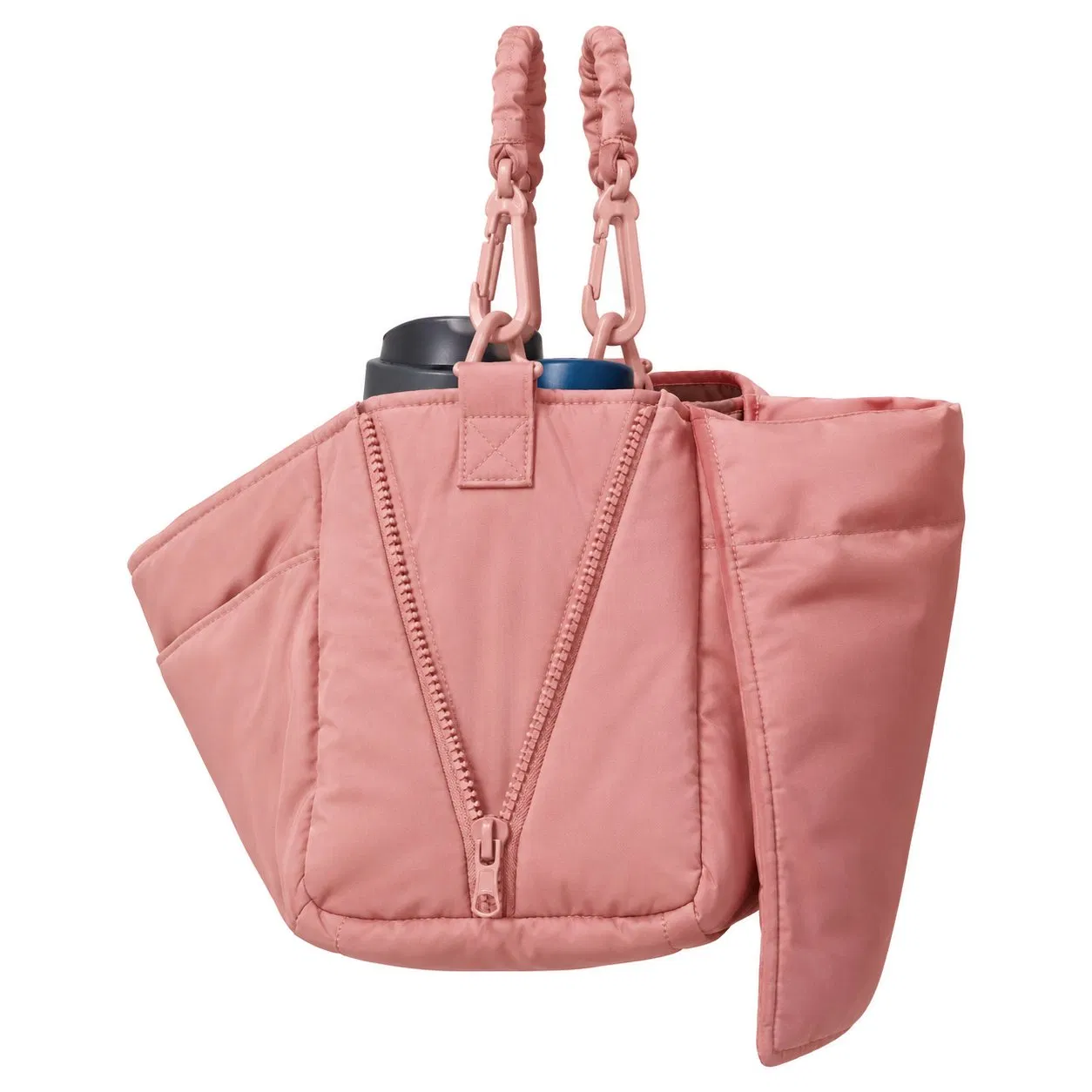 Custom Puffy Nylon Stroller Organizer Diaper Bag for Travel