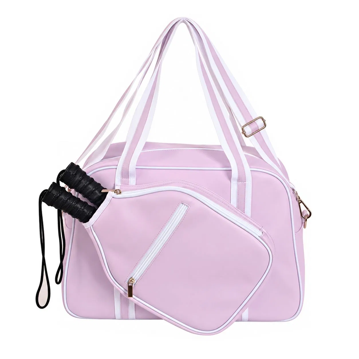 Custom PU Pickleball Racket Tote Bag for Tennis and Gym Sports