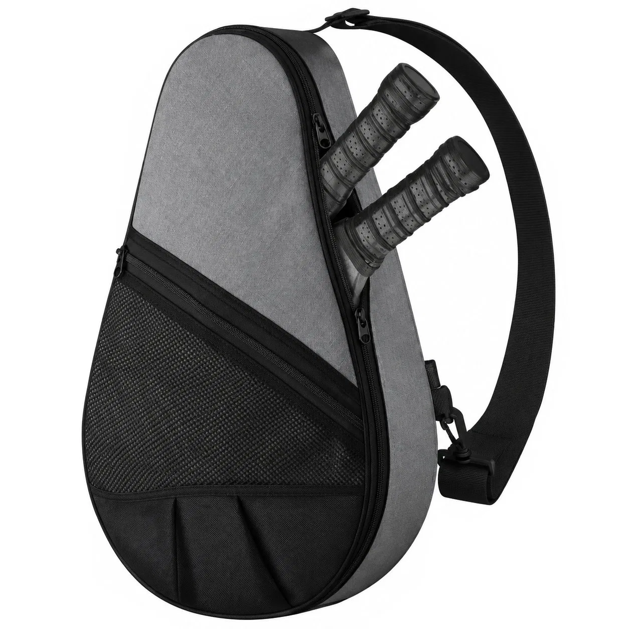 Custom 600d Racket Sling Bag for Pickleball Tennis and Padel Sports