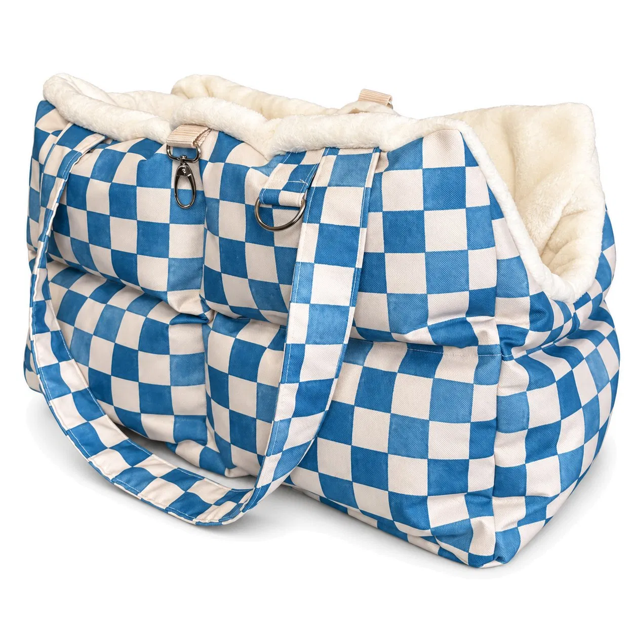 Custom Polyester Pet Carrier Tote Bag for Small Dogs and Cats