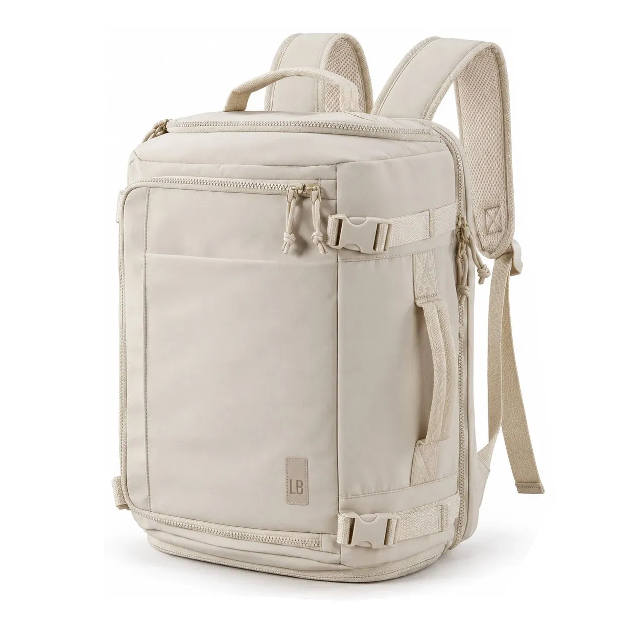 Custom Oxford Travel Laptop Backpack with Wide Opening and Six Storage Pockets