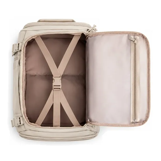 Custom Oxford Travel Laptop Backpack with Wide Opening and Six Storage Pockets